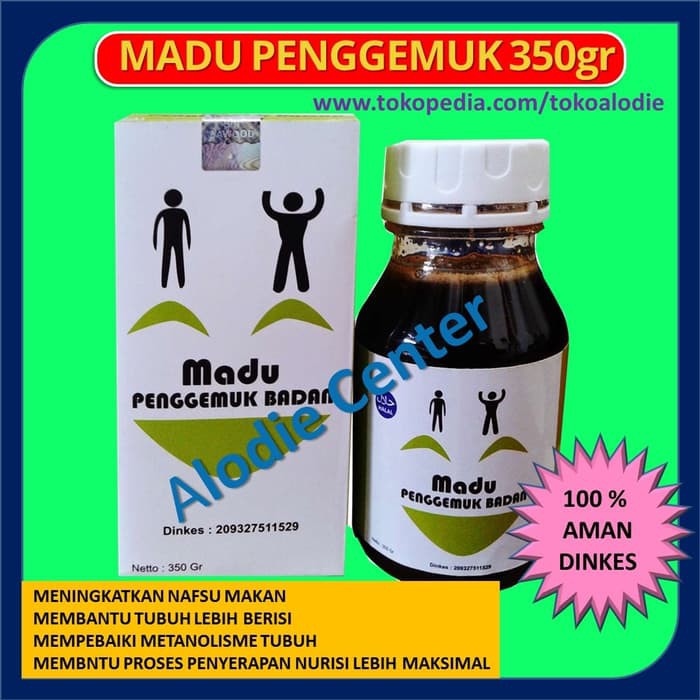 

Jamu Herbal MADU Gemuk Badan Sehat Penambah Nafsu Makan ASLI - DINKES - ju966