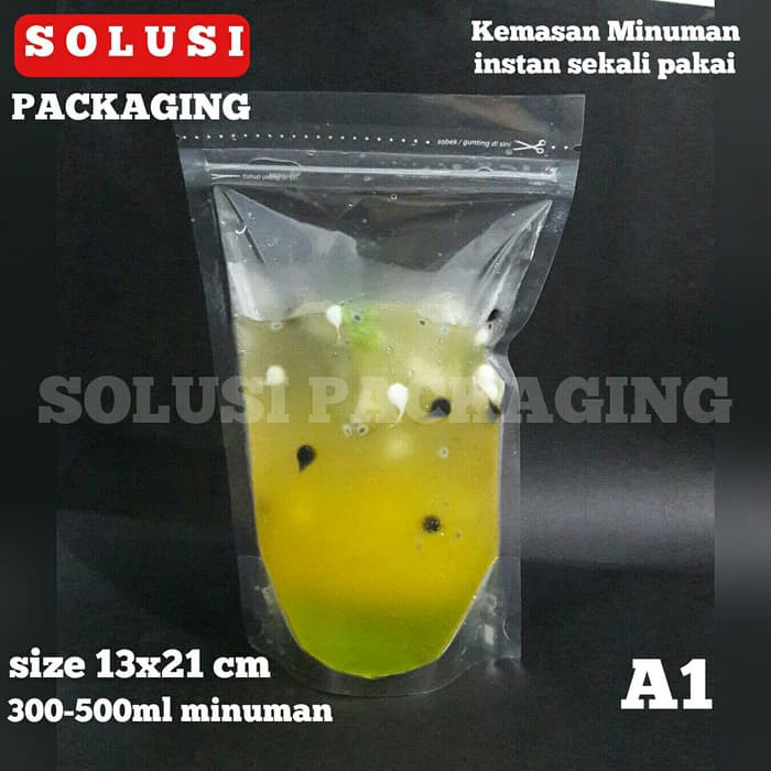 

KEMASAN KEMASAN MINUMAN INSTAN/KEMASAN MILKSHAKE/PLASTIK MINUMAN/STAND POUCH