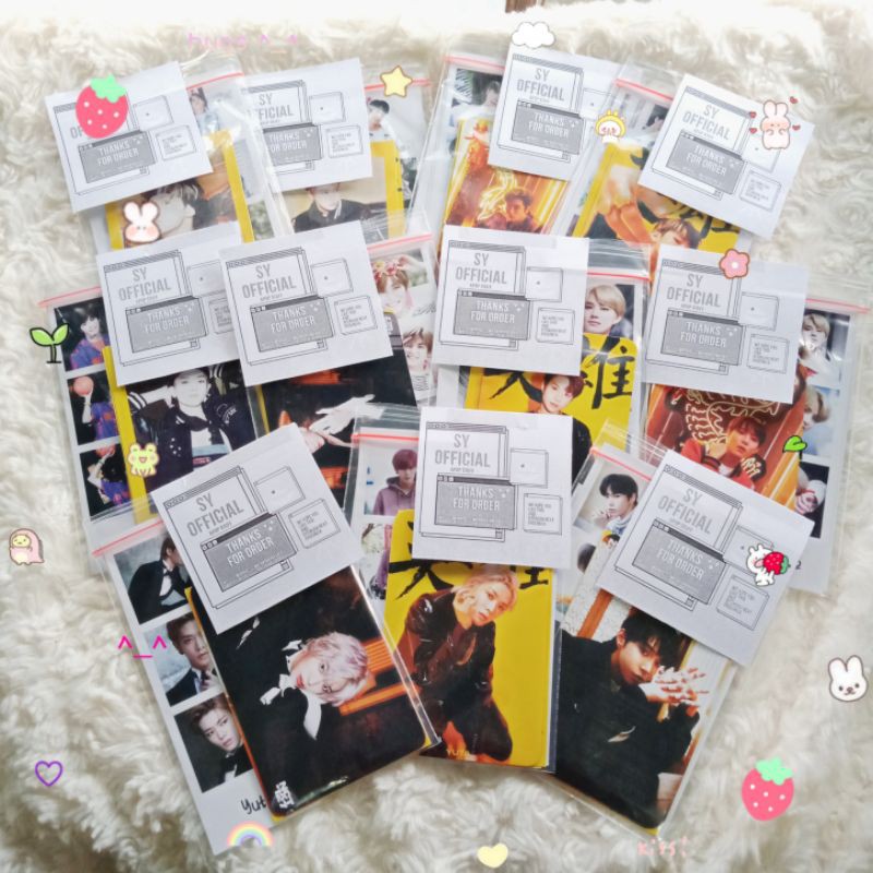 [ READY STOK ] Mini Fankit Freebies NCT 127 Paket Hemat/Pahe Random JAEHYUN DOYOUNG MARK JUNGWOO