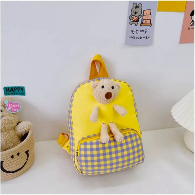 Tas Sekolah Anak Boneka Karakter / Laki / Perempuan / Ransel Backpack - Tas Ransel Anak Karakter Tas Boneka tas sekolah Anak Tas Bayi Balita Tas Punggung Anak Tas Anak perempuan Tas Boneka