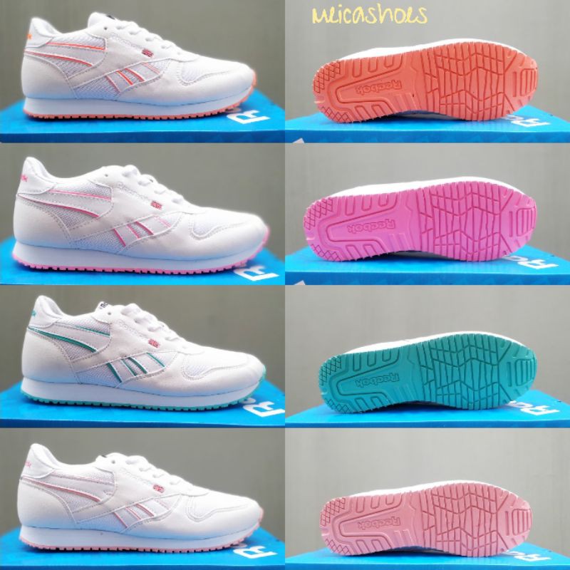 Sepatu Sneakers Reebok R2 Terbaru. Sepatu kats olahraga. Sepatu Joging Wanita