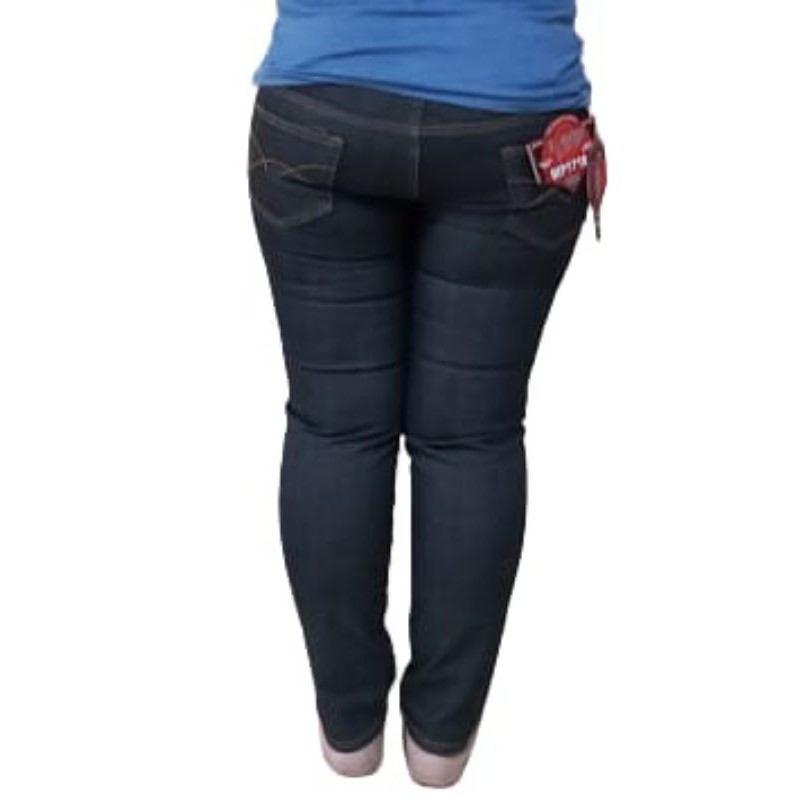 Celana Jeans Bigsize Wanita Hitam Garmen Denim Jeans