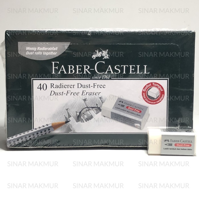 

Penghapus Faber-Castell Kecil Putih