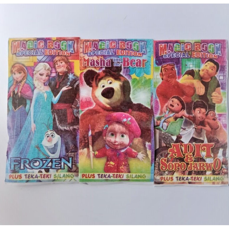 

Mainan Buku Gosok Magic Jadul Murah (Satuan)