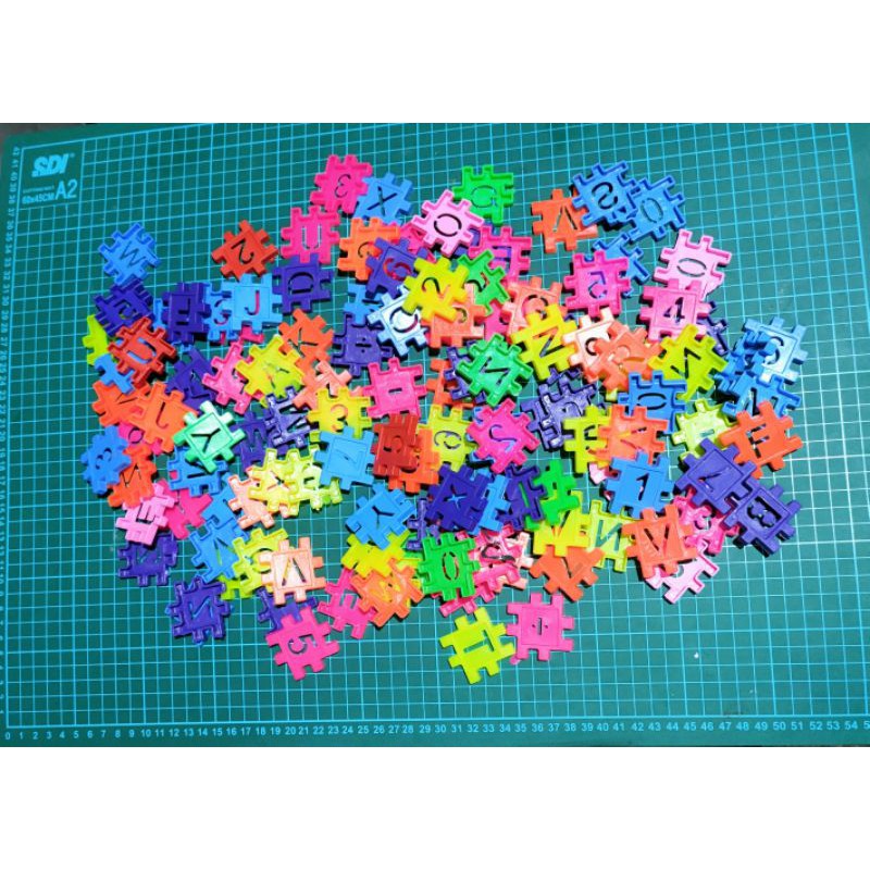 MAINAN ANAK PUZZLE ANGKA 10 Pcs