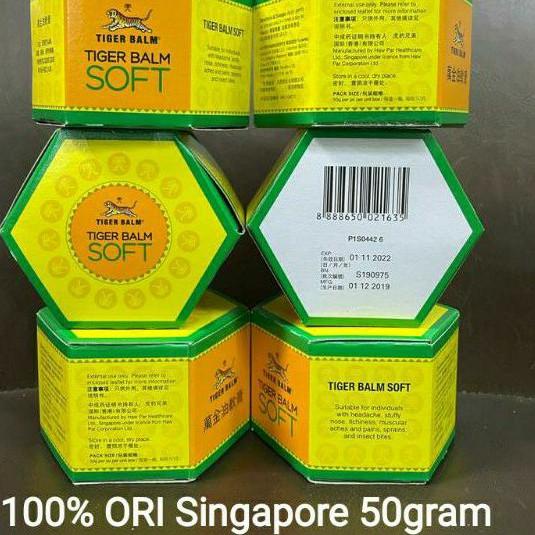 Tiger Balm Original Singapore Balsem Tiger Macan Harimau White Ointment Soft Red Ointment