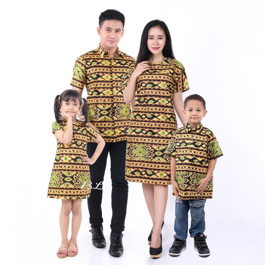 Couple Keluarga || Set Keluarga || Sarimbit Keluarga Dress Batik || Hari Batik Outfit Matilda #11