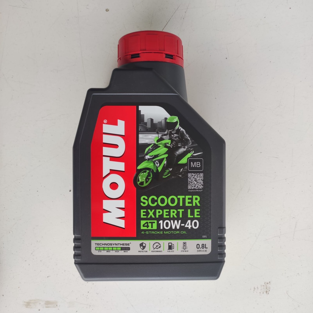 Oli MOTUL SCOOTER EXPERT LE 10W40 0.8L oli motor matic