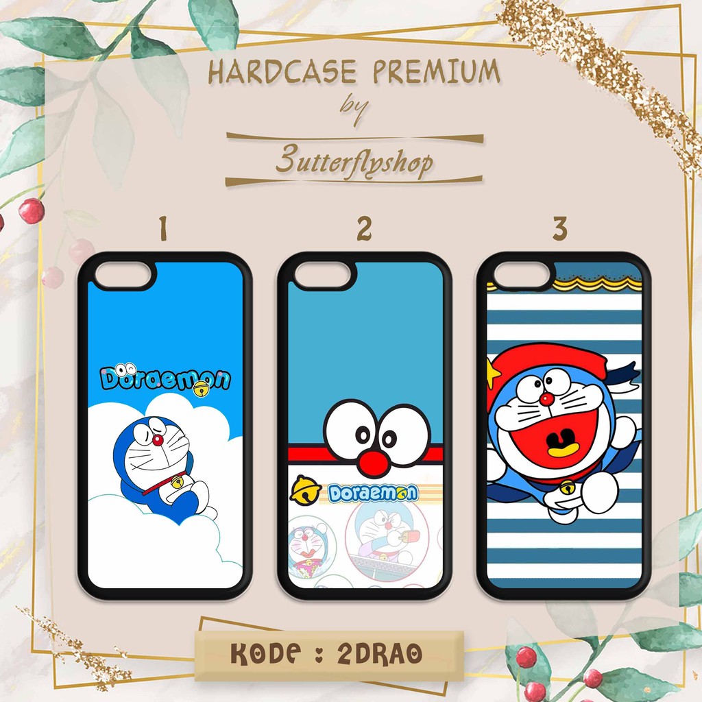 Hardcase Doraemon cute Cartoon casing case HP xiaomi samsung iphone oppo vivo realme redmi meizu