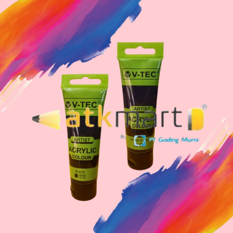 

V-TEC ACRYLIC COLOUR BLACK