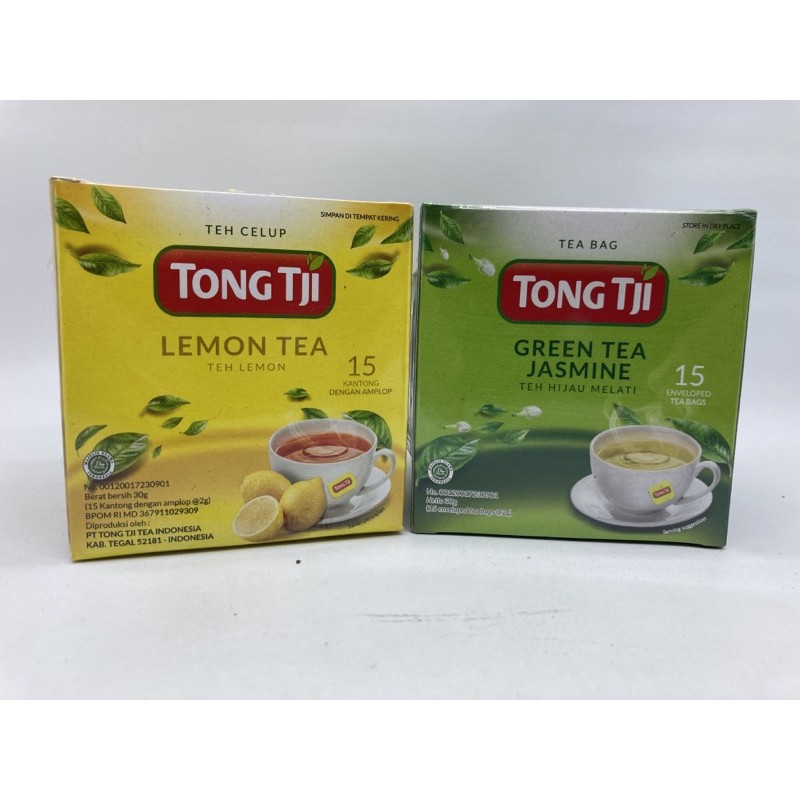 Teh Celup TONG TJI 15 Kantong 30g BOX All Varian