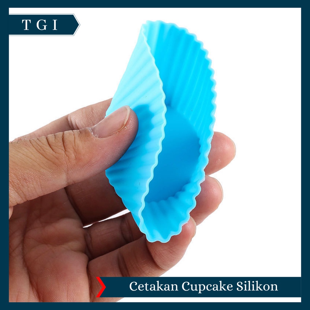 TGI - CETAKAN SILICONE CUPCAKE MUFFIN SILIKON CUP MANGKOK SILICONE CUP | CETAKAN KUE CUPCAKE | MUFFIN CUP SILIKON | CETAKAN SILIKON KUE CUP CAKE MUFFIN PUDING CUPCAKE | CUP MUFFIN