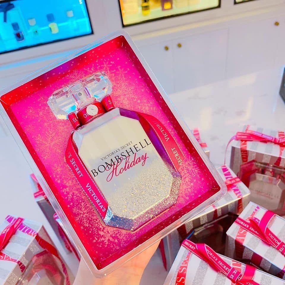 Parfum Wanita Victoria Secret Bombshell Holiday EDP [100ML] - Original Singapore
