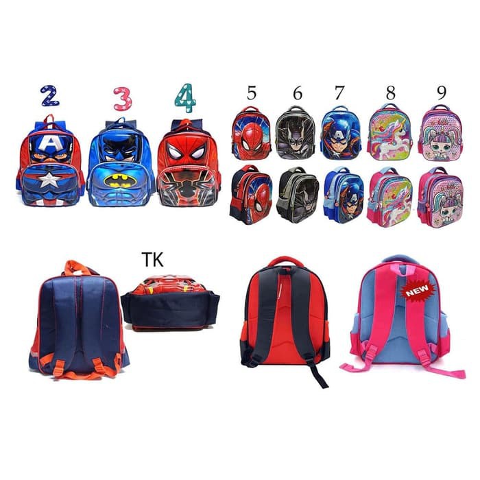 Mewarnai Gambar Tas Sekolah Anak Tk - Tas Ransel Sekolah Anak Paud Dan Tk Tas Anak Play Group Tas Ransel Karakter Anak Cowok Gambar Kartun Anak Laki Laki Lazada Indonesia / Mewarnai gambar sekolah tk versi sedang dengan crayon krayon via youtube.com.