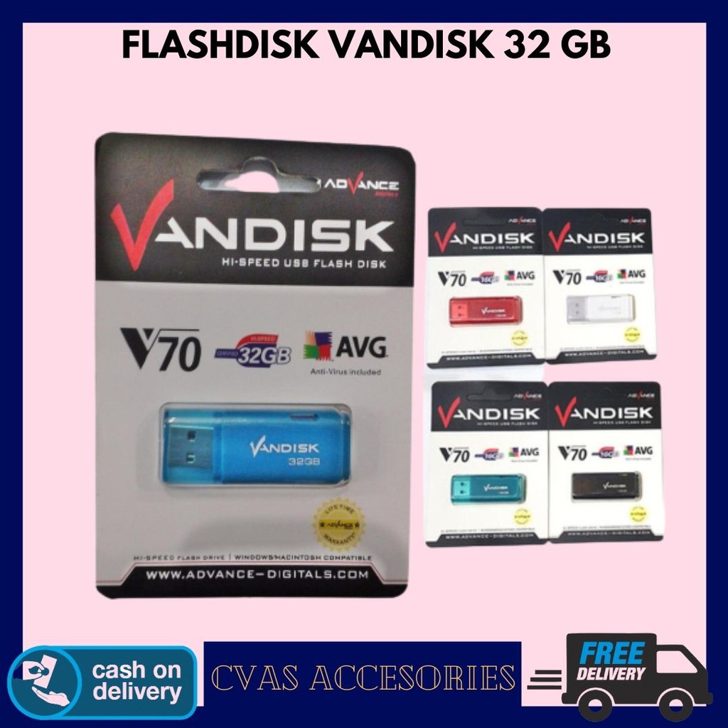 Flashdisk Vandisk V70 -  4 GB