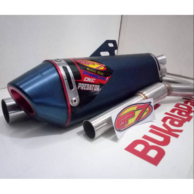 Knalpot Gp7 Cnc Predator Motor Crf 150 L Original