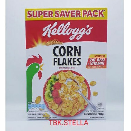 

KELLOGS CORN FLAKE 500 GR / CEREAL JAGUNG