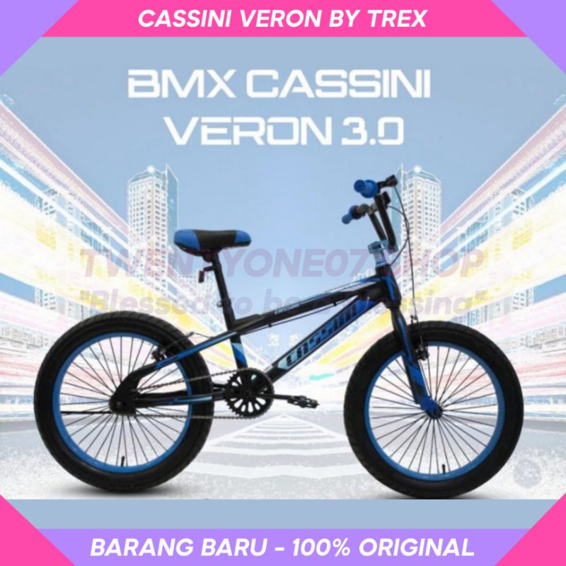 Sepeda Anak Laki BMX 20 Inch TREX CASSINI Ban Pompa Jumbo