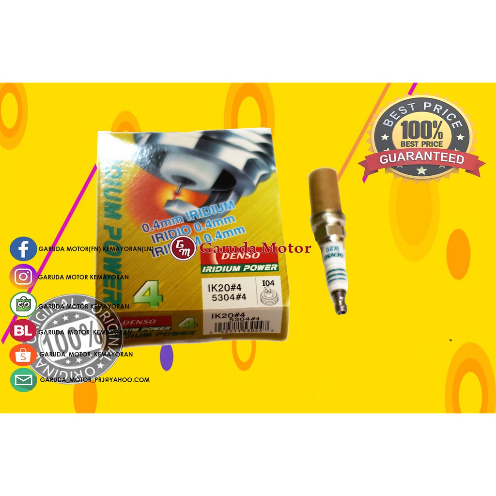 IK20 BUSI DENSO IRIDIUM POWER