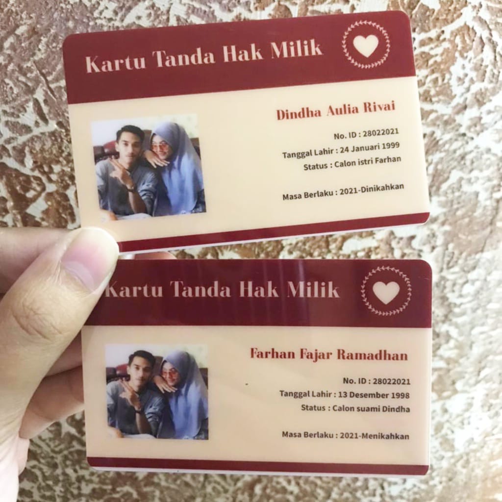 

KARTU TANDA KOMITMEN (ID CARD) KADO HADIAH