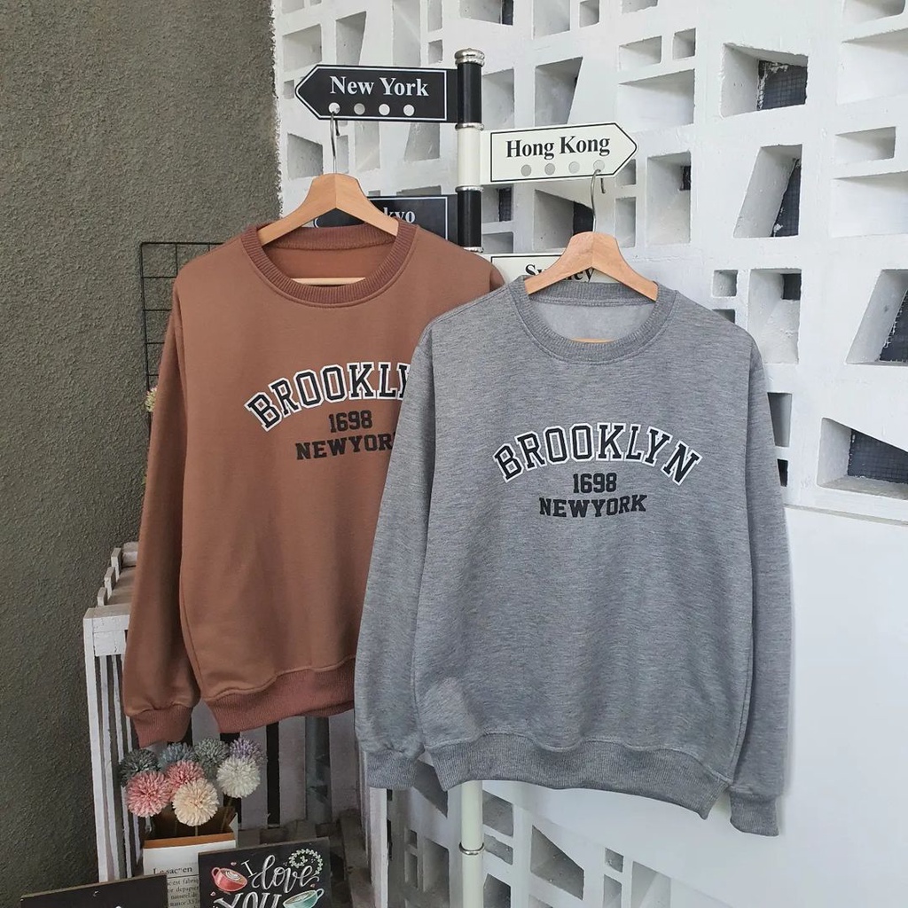 (Isi 2) Sweater couple pasangan // Sweater Basic pasangan // Sweater Jaket Pasangan // Crewneck Coup