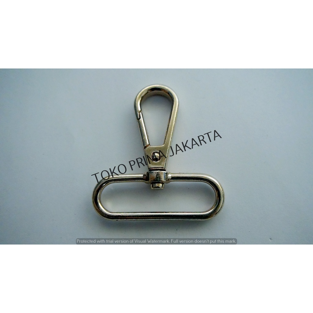 

AKSESORIS CANTELAN GANTUNGAN KOKOT KAITAN METAL BAG HOOK PENGAIT BESI 29-38 MM MAS MUDA