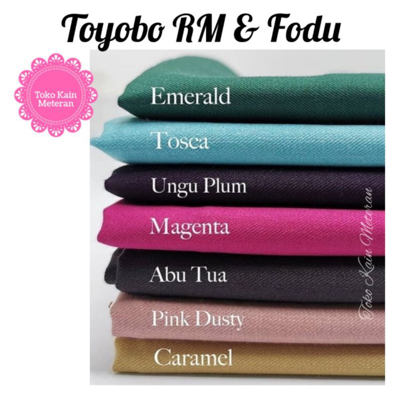 KAIN KATUN TOYOBO FODU ROYAL MIX PREMIUM JAPAN ini