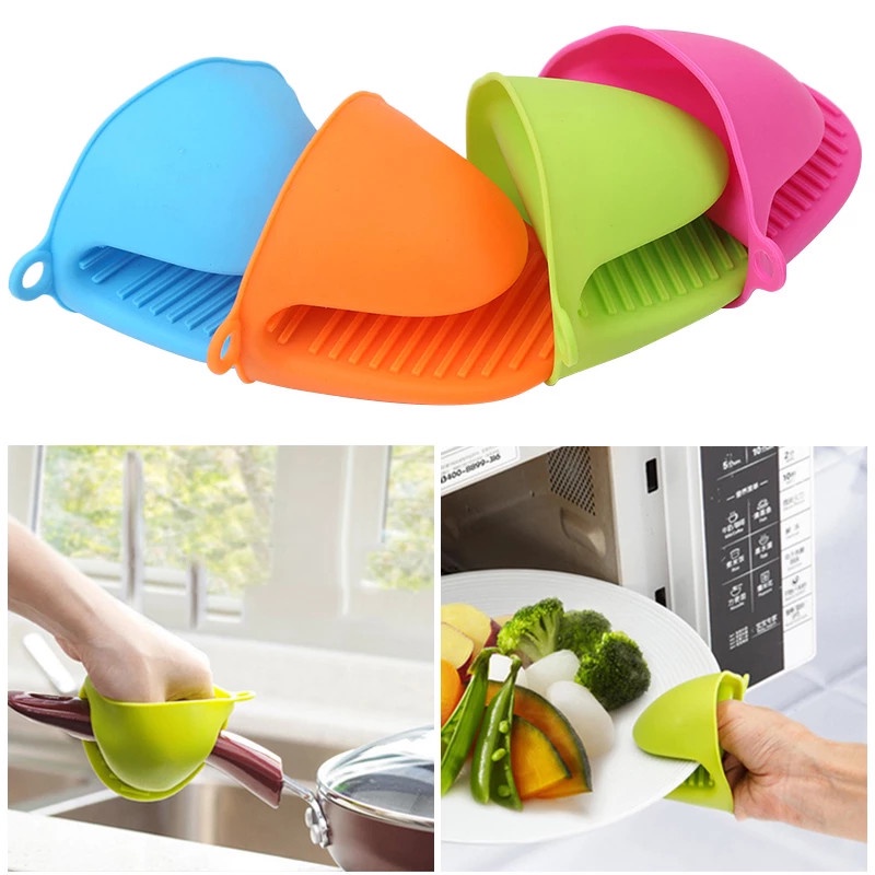 Pegangan Oven Tahan Panas - Cempal Silikon - Silicone Oven Gloves