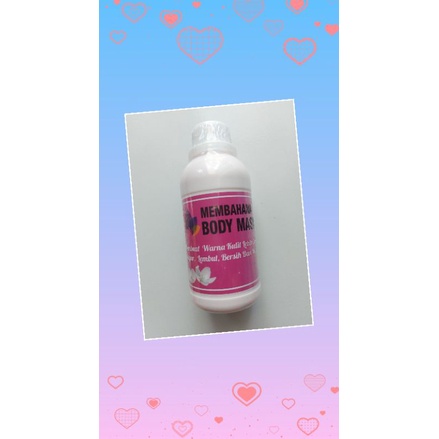 300ml Bleaching Body Susu Masker Badan Membahana