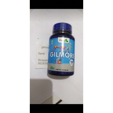 Jual Gilmore Obat Sendi Kapsul Herbal Mengatasi Nyeri Sendi Sampe