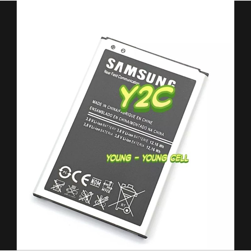 BATERAI SAMSUNG NOTE 3 / N9000 / N900 NEW OEM BATRE