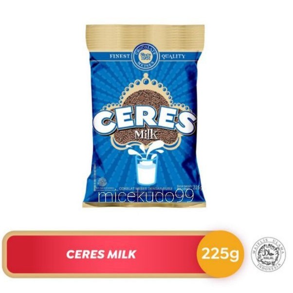 

MESES CERES 225 GRAM MILK / COKELAT SERES / COKLAT MEISES SUSU