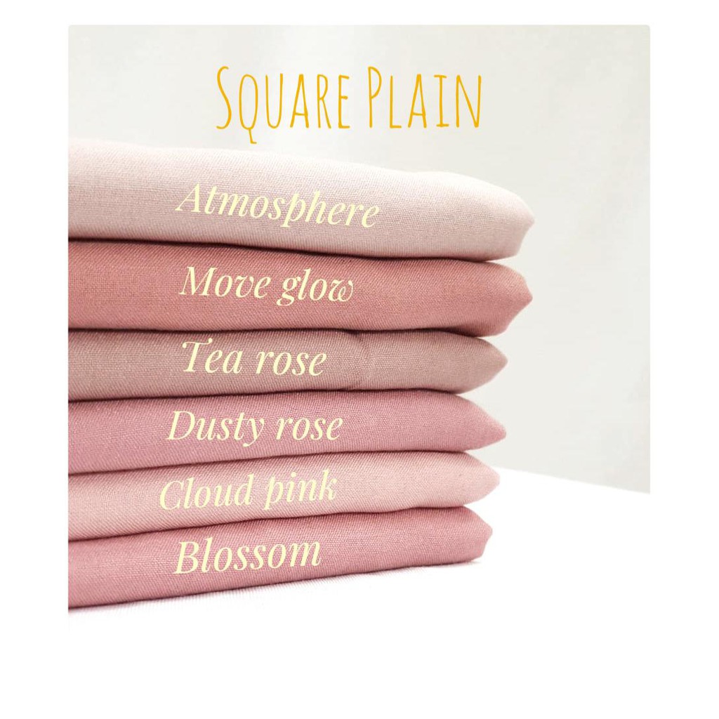 

Square Plain Series Colour Peach