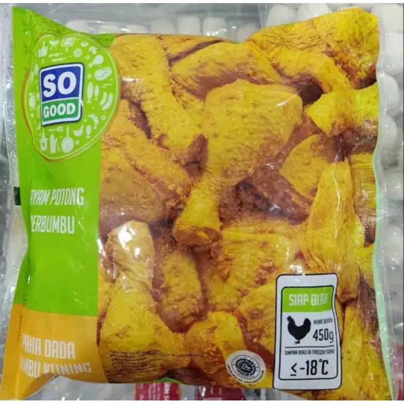 

So Good Paha dada bumbu kuning 450 gr