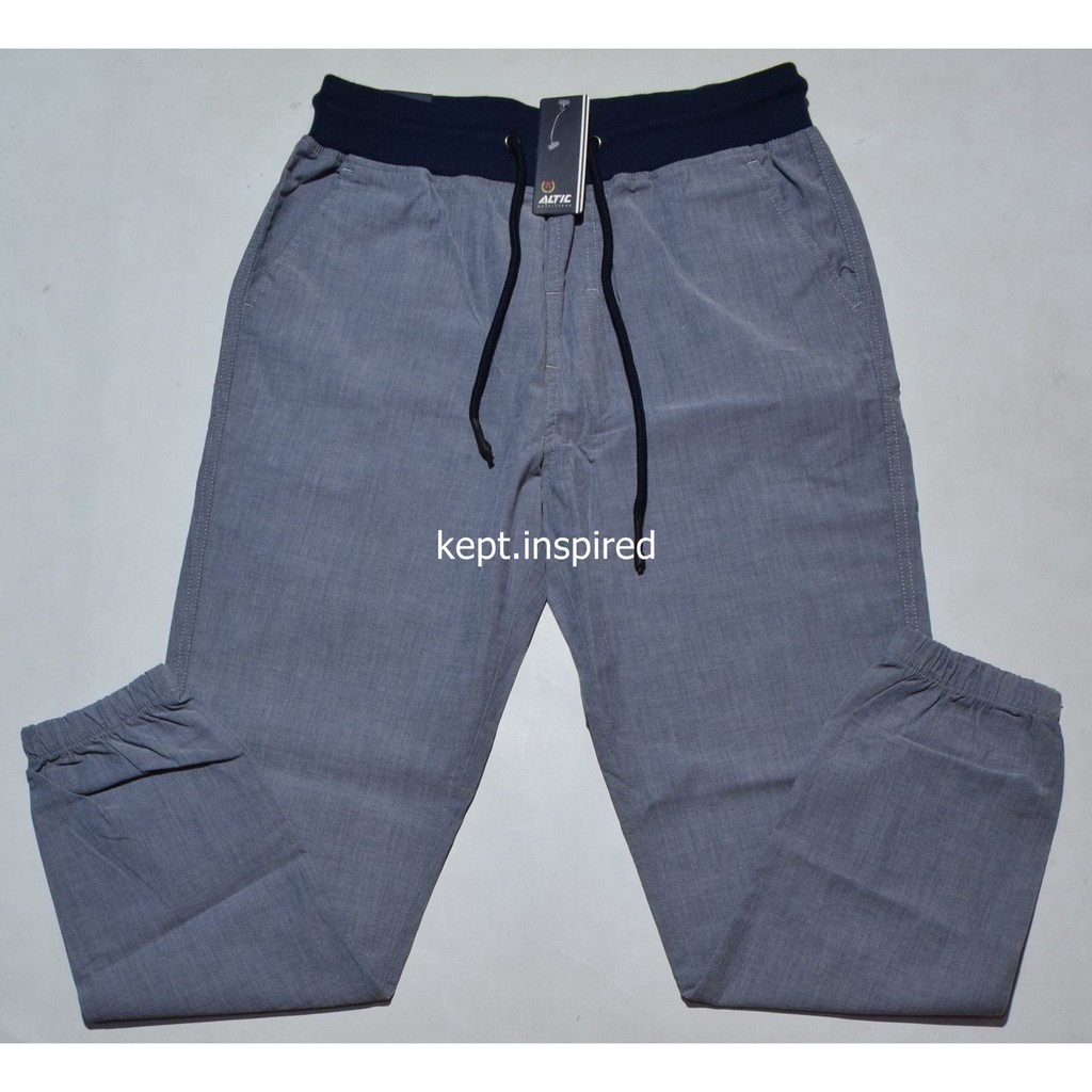 Celana Panjang Jogger Pria ALTIC Abu Regular DKB 04 ORIGINAL