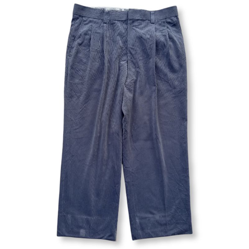 corduroy pants by Spalding loose size 34 celana thrift vintage cowok cewek reguler fits rare item
