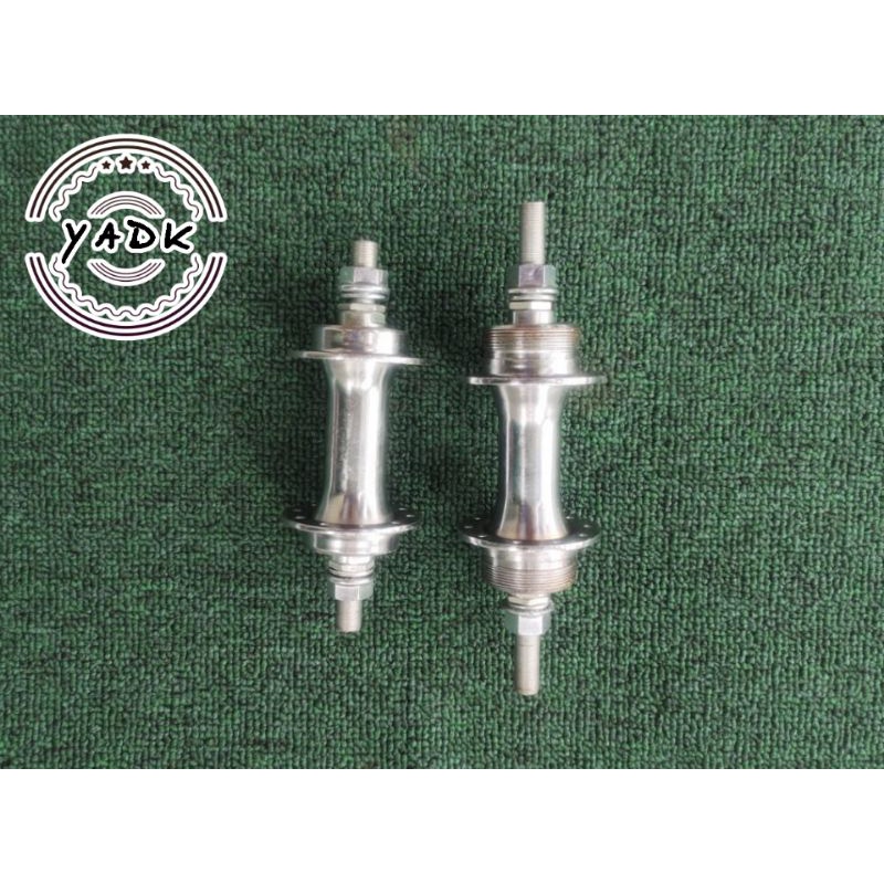 Hub Freehub Model Drat / Ulir Hole 20 Chrome Depan Belakang