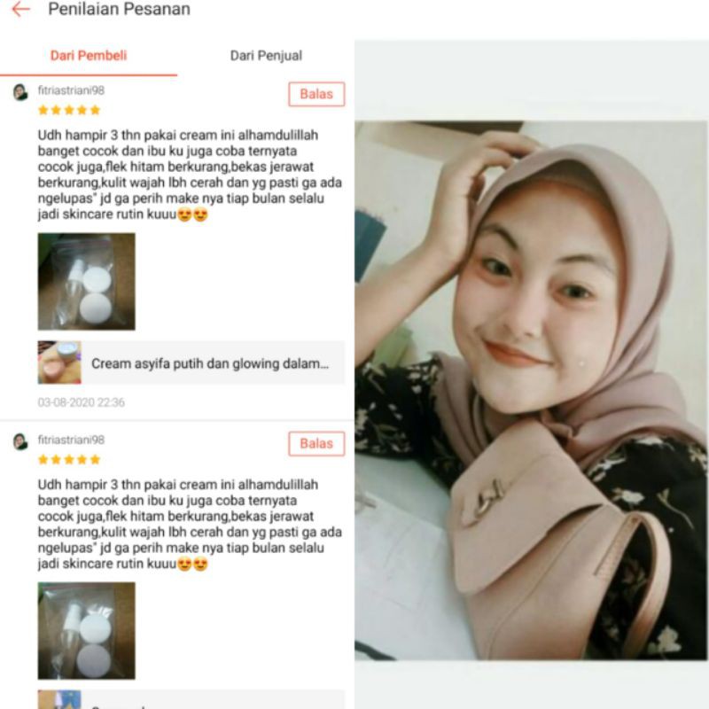 Cream Asyifa dan Serum