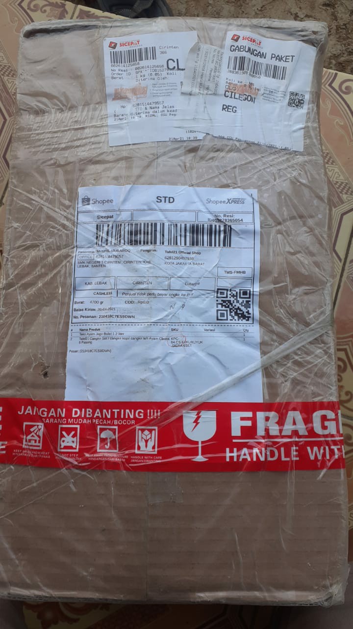 Teko Ayam Jago Bulat 1.2 Liter