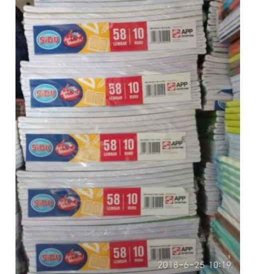 

Muraaaahh.. Buku Tulis SIDU 58 Lembar (1 Pack isi 10 pcs)