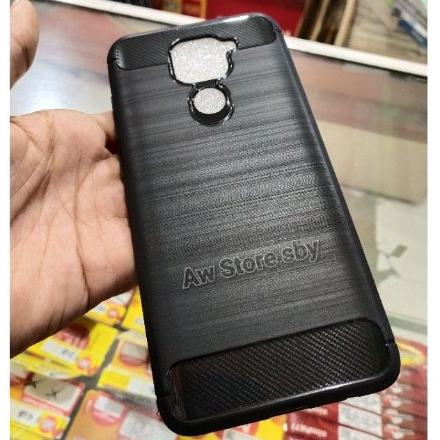 Premium case redmi 9/ note 9/ note 9 pro/mi note 10 fibercarbon ultimatte