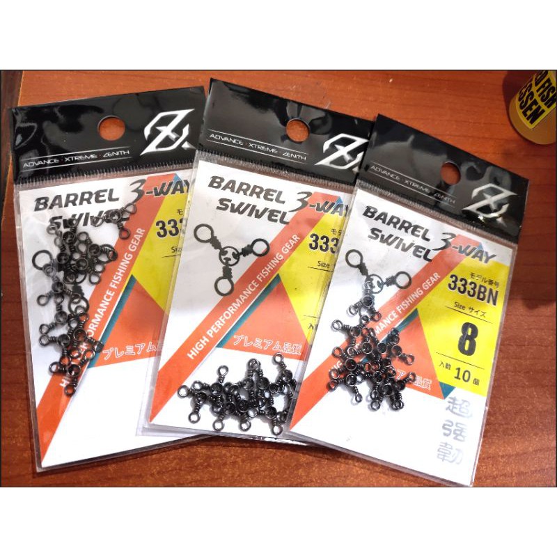 Barrel Swivel 3 way ZX