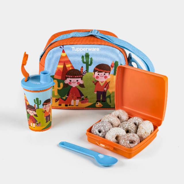 tempat bekal anak Bento SetTupperware