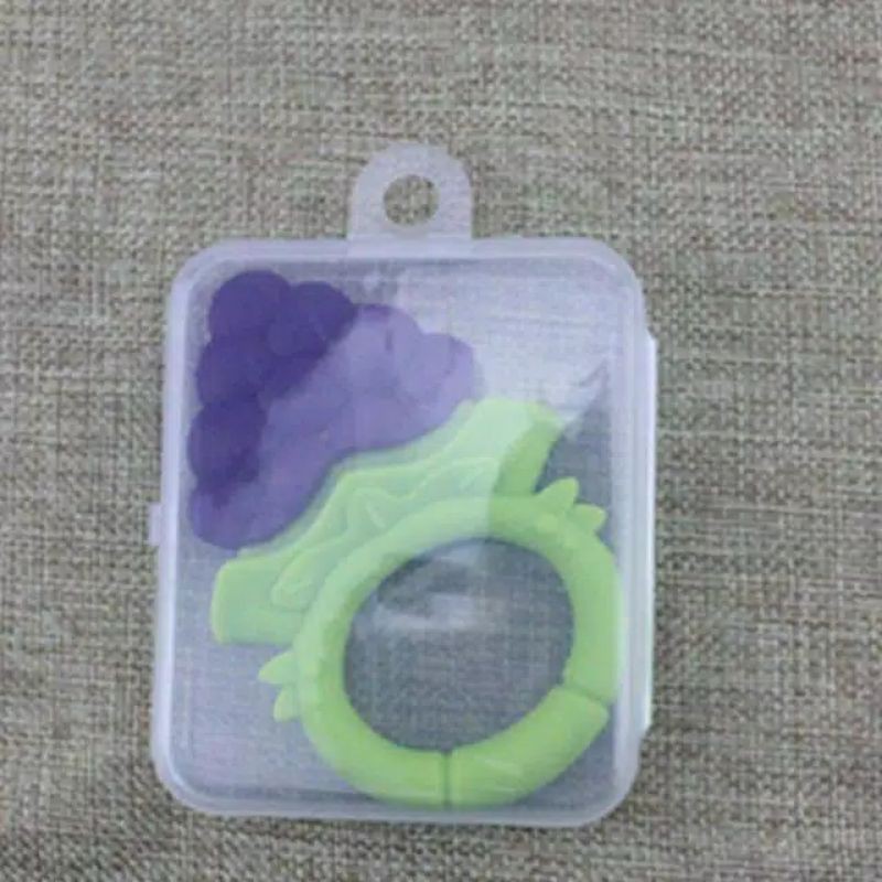 TEETHER BUAH FRUIT + CASE mainan gigitan