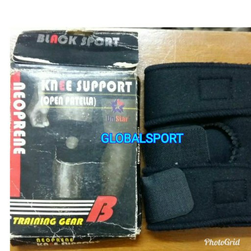 knee lilit black sport