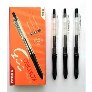 

Pulpen Gel Zebra Kokoro Hitam 0.5 Grosir Perlusin! promo