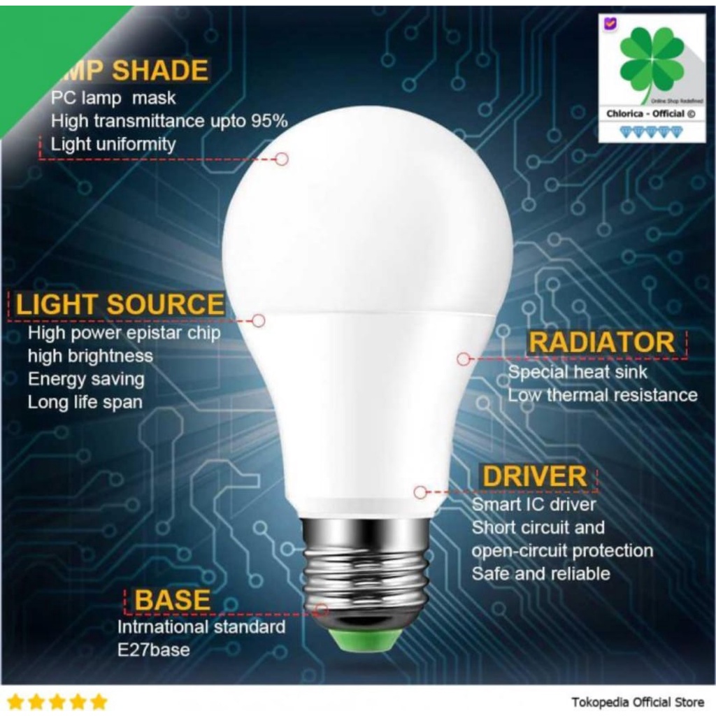 Acome Lampu Smart LED 9W RGB Garansi Resmi 1 Tahun AL02B