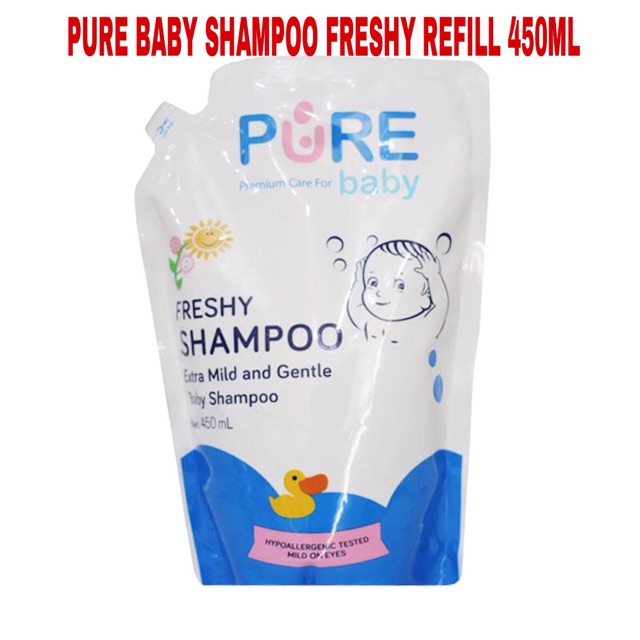 PERA37 PURE BABY SHAMPOO REFILL 450 ML SHAMPOO BAYI