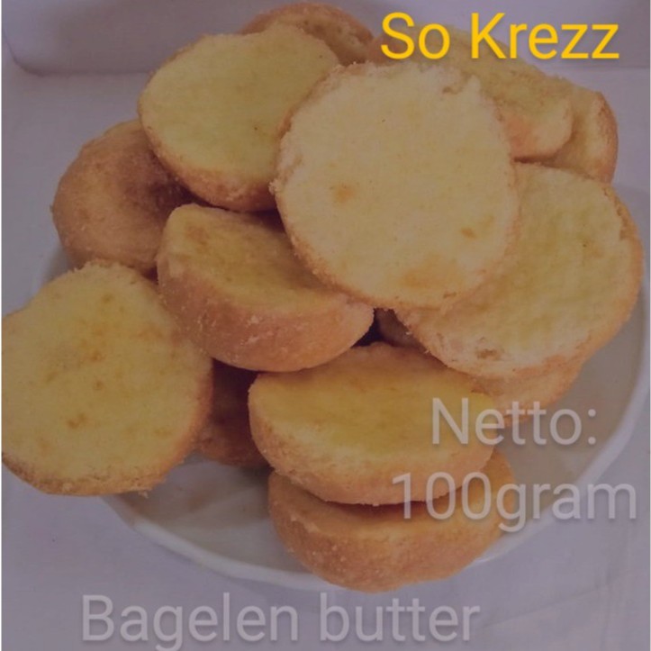 

Bagelen butter bulat/bagelen mirasa/cemilan/snacks/oleholeh/kue bagelen/bagelen enak/100gram