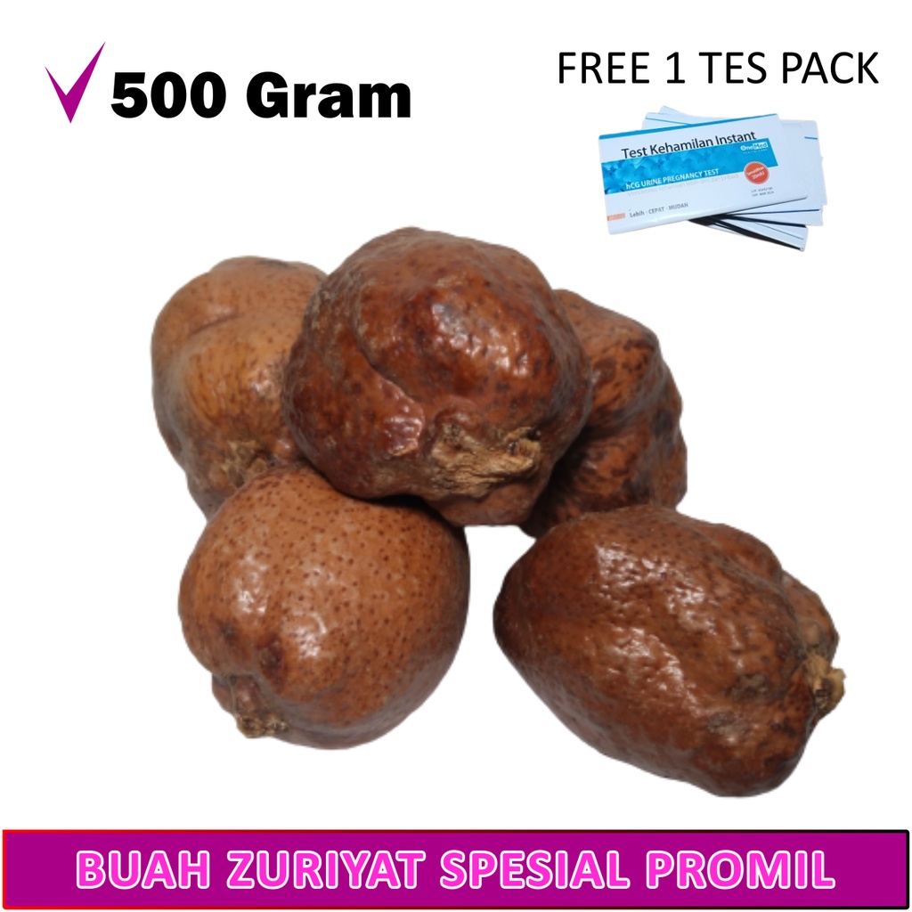 Buah Zuriyat Plus Tes Pack Promil Suami Istri